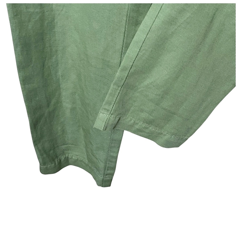 A.L.C. Cobin Pant Green Paperbag Waist Linen Blend Minimalist Chic 00 - Picture 8 of 12